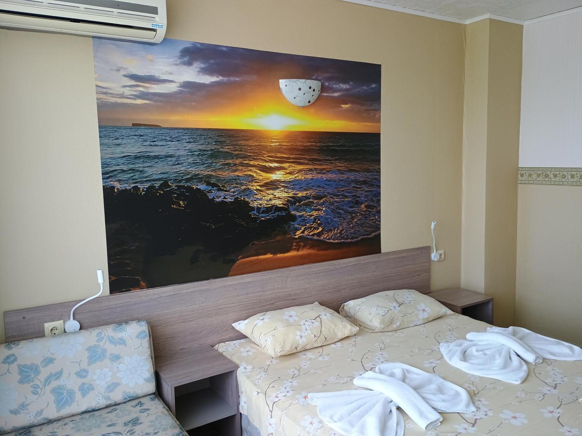 Morska Zvezda Guest House Csernomorec Kültér fotó